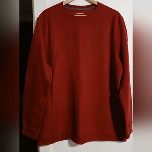Croft & Barrow Men's Sz XL Cotton Pullover Sweater Red